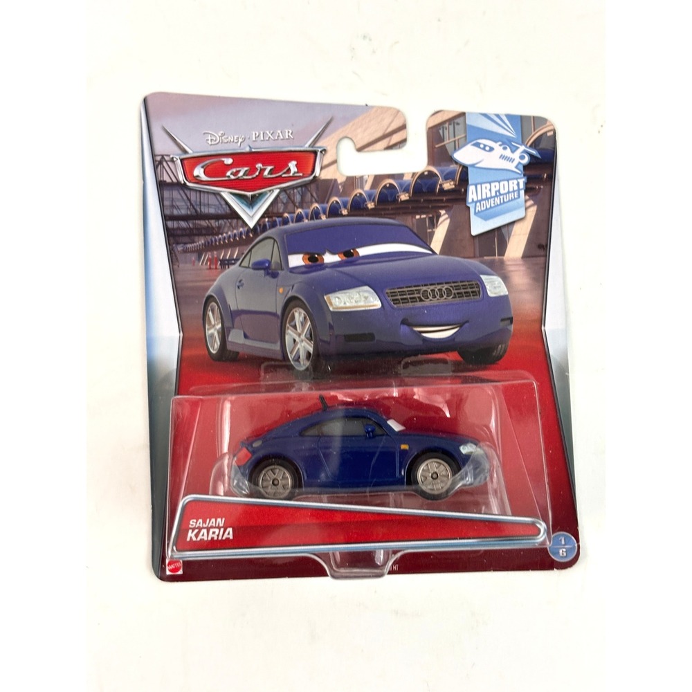 Disney Pixar Cars Sajan Karia #1/6 Airport Adventure 2015 Mattel CJM34